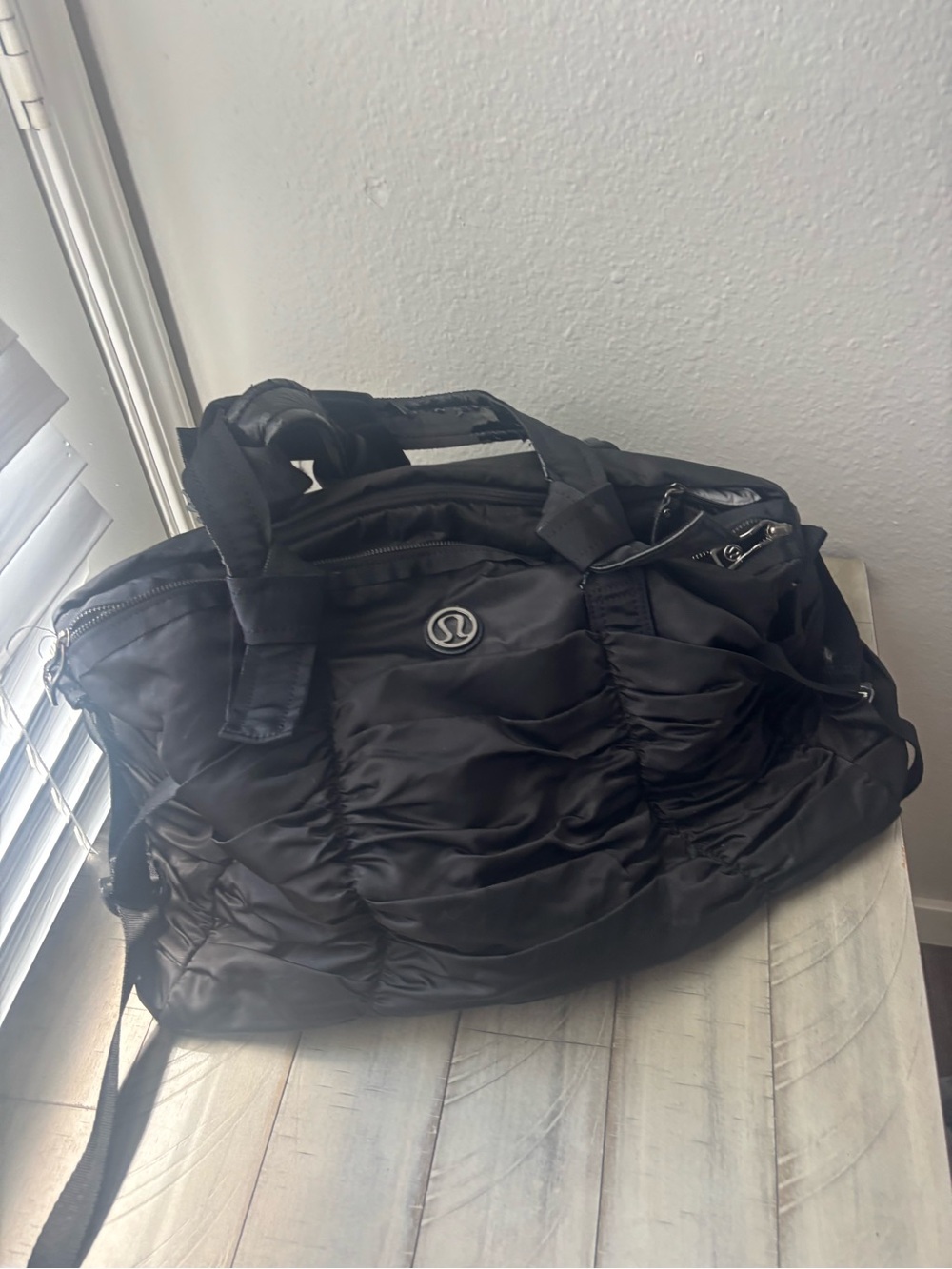 Lululemon Athletica Destined for Greatness Duffel in Black